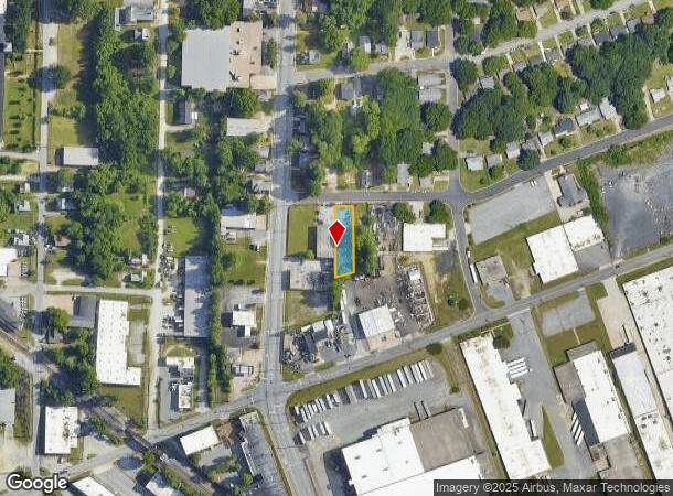 811 W Willis Ave, High Point, NC Parcel Map