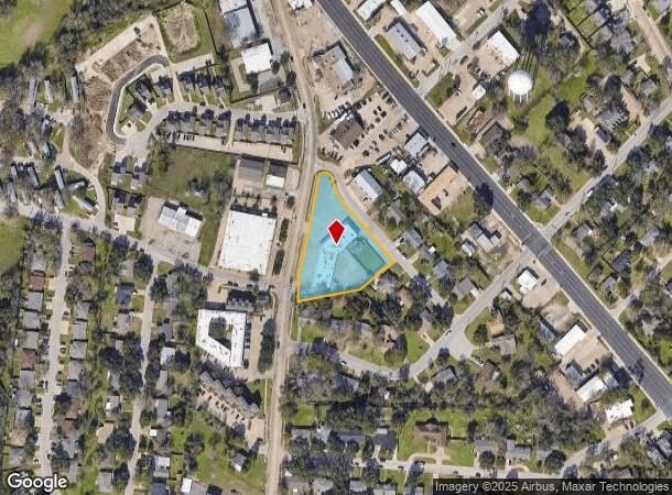 3801 Old College Rd, Bryan, TX Parcel Map