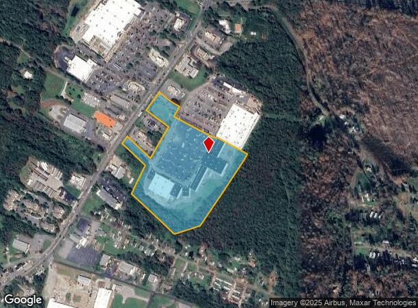  1239 Burkemont Ave, Morganton, NC Parcel Map