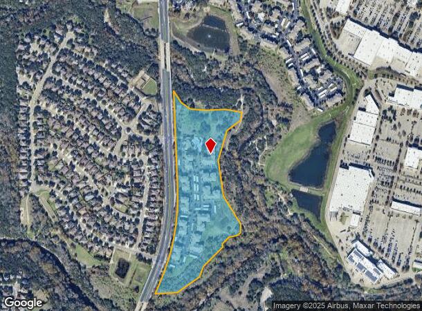  10101 S 1St St, Austin, TX Parcel Map