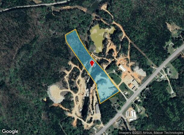  1000 Pyramid Rd, Elberton, GA Parcel Map