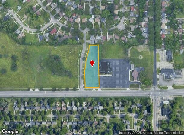 1710 W Pierson Rd, Flint, MI Parcel Map