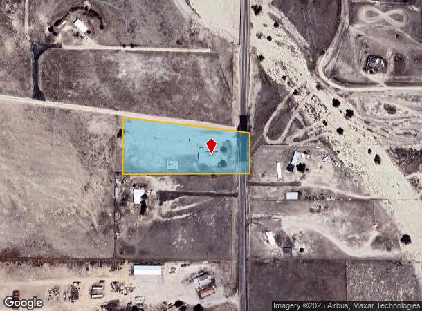 2150 N Ellicott Hwy, Calhan, CO Parcel Map