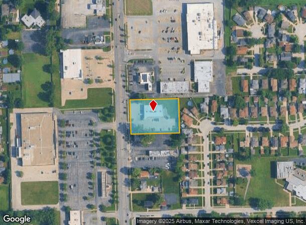 12115 S Pulaski Rd, Alsip, IL Parcel Map