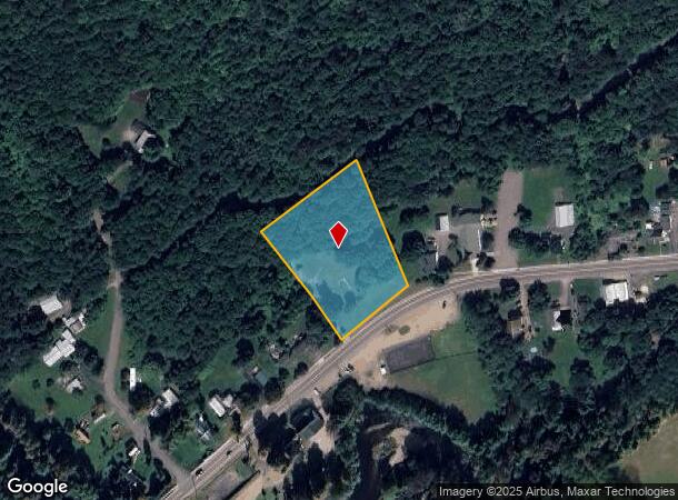  1339 Washington St, Brushton, NY Parcel Map