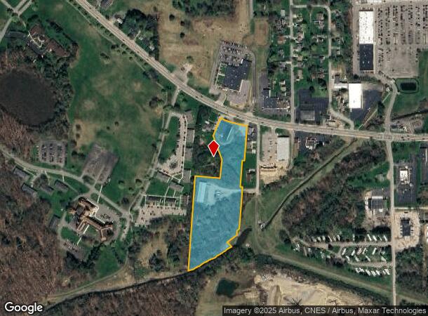  3153 W State St, Allegany, NY Parcel Map