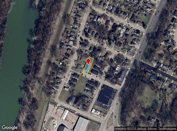 212 Bridge St, Franklin, OH Parcel Map