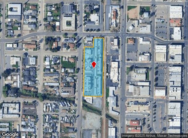  200 N E St, Porterville, CA Parcel Map