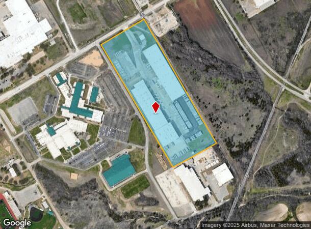 7900 Mars Dr, Waco, TX Parcel Map
