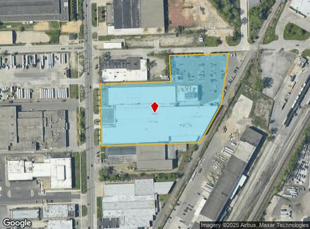 21590 Hoover Rd, Warren, MI Parcel Map