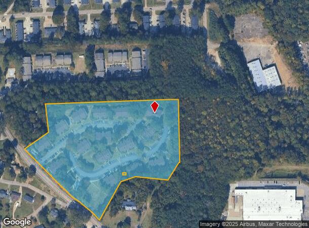 1600 Meadow Ter, Lagrange, GA Parcel Map