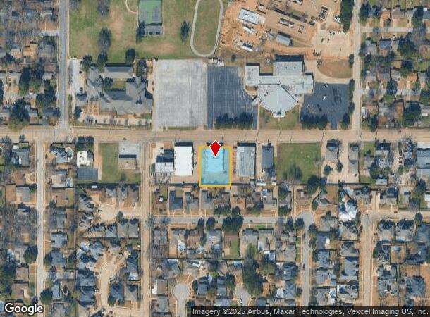  3214 W Park Row Dr, Pantego, TX Parcel Map