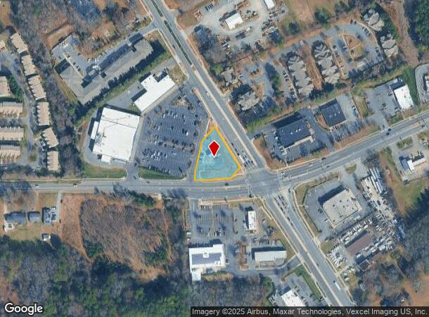  4157 Sunset Rd, Charlotte, NC Parcel Map