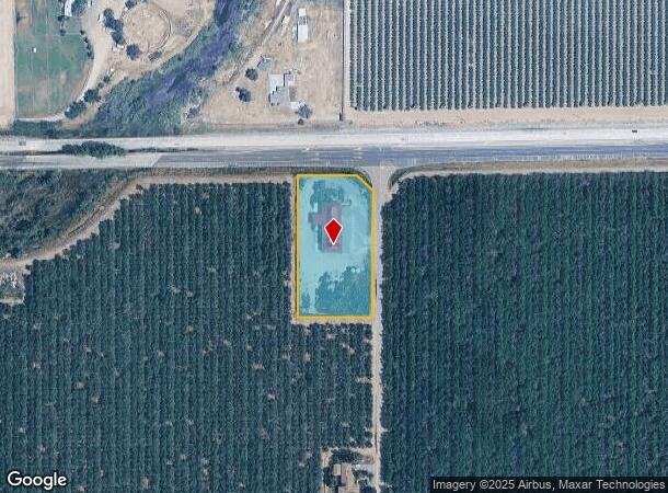 22864 Road 15 1/2, Chowchilla, CA Parcel Map