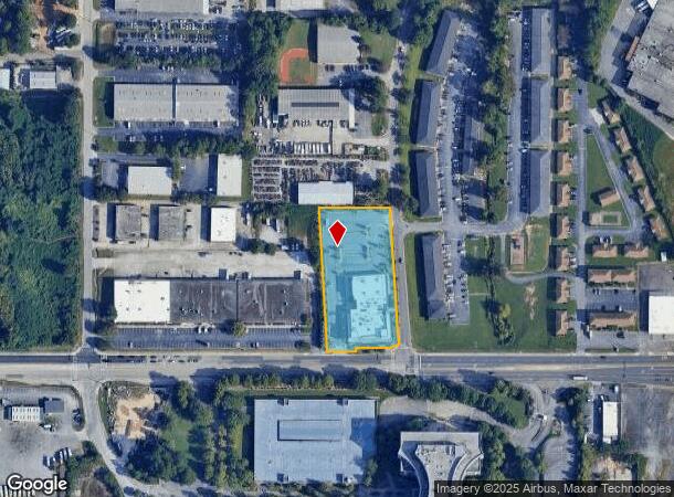  2390 Chamblee Tucker Rd, Atlanta, GA Parcel Map