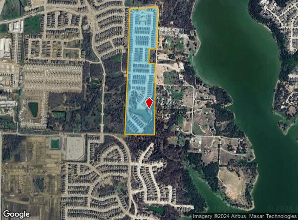  571 Lloyds Rd, Little Elm, TX Parcel Map