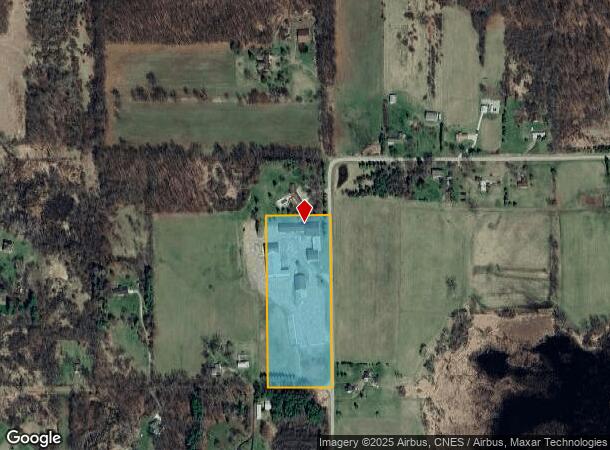 10464 Bryan Hwy, Onsted, MI Parcel Map