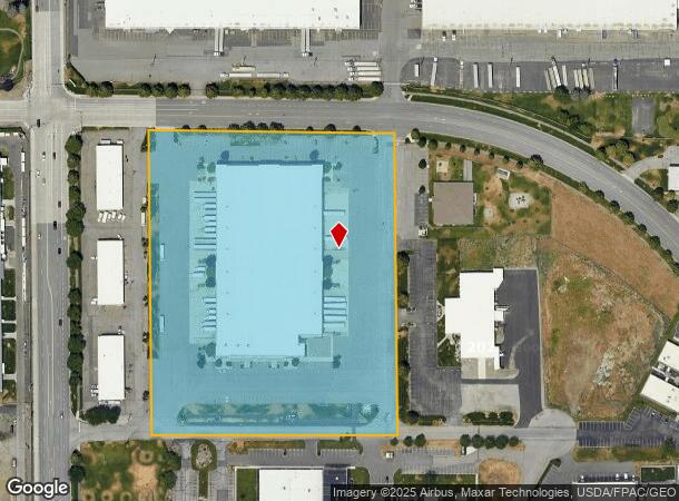 15530 E Euclid Ave, Spokane Valley, WA Parcel Map