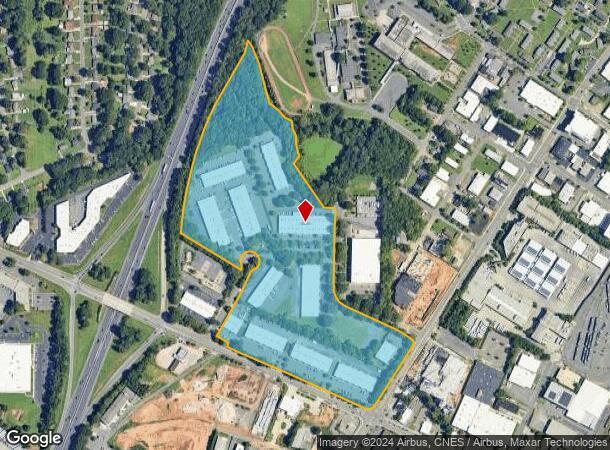  3400 St Vardell Ln, Charlotte, NC Parcel Map