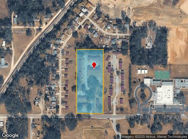20515 Blanchette Ct, Dade City, FL Parcel Map