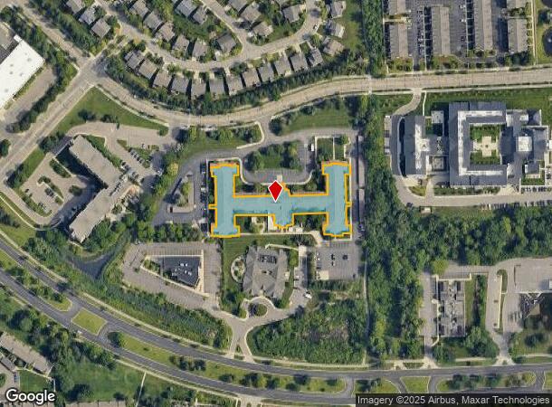401 W Oakbrook Dr, Ann Arbor, MI Parcel Map
