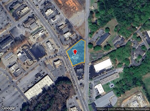 1504 W Floyd Baker Blvd, Gaffney, SC Parcel Map