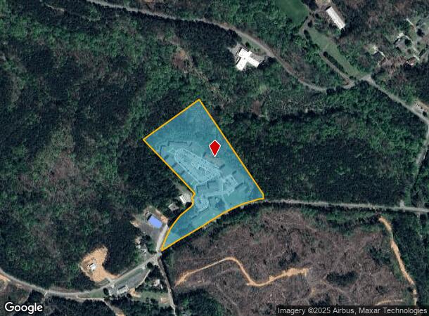 1300 Mineral Springs Rd, Elberton, GA Parcel Map