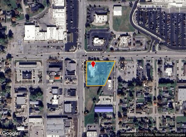  1901 25Th St, Columbus, IN Parcel Map