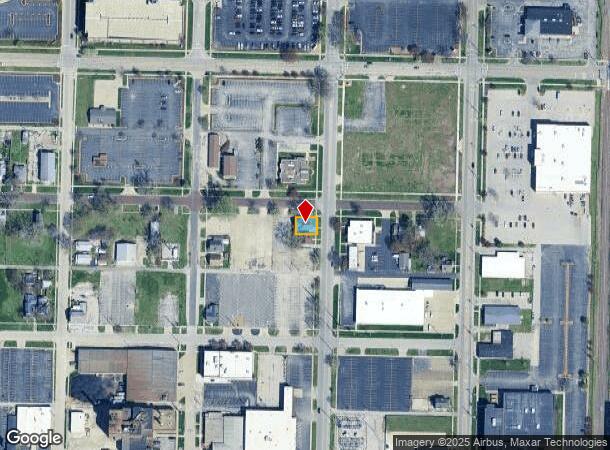  421 N 1St St, Springfield, IL Parcel Map