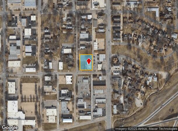  1608 E Lewis St, Wichita, KS Parcel Map