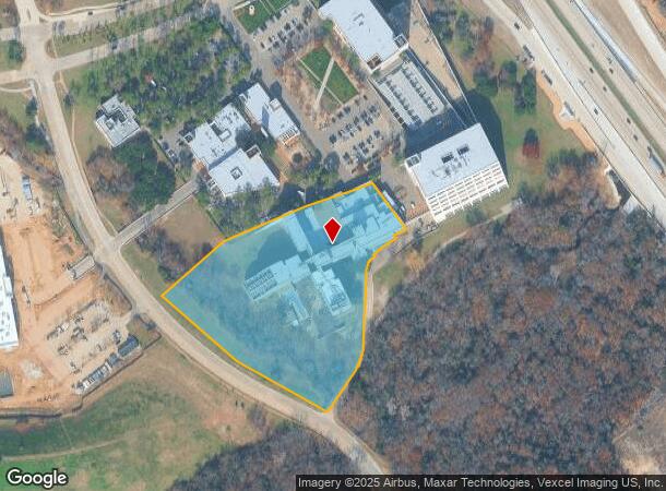  1301 Solana Blvd, Roanoke, TX Parcel Map