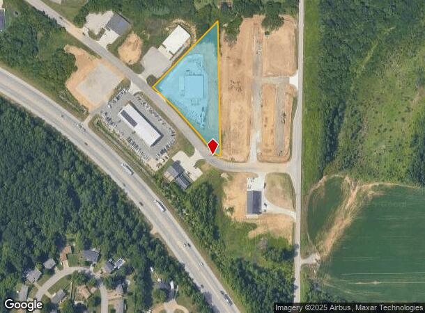  7322 Peachwood Dr, Newburgh, IN Parcel Map