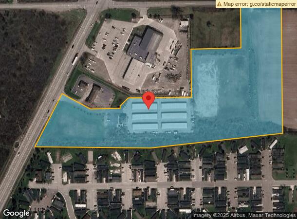  8800 N Telegraph Rd, Newport, MI Parcel Map