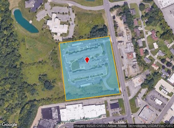  1296 S Trimble Rd, Mansfield, OH Parcel Map