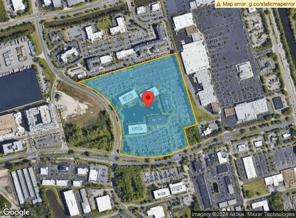  1301 Executive Blvd, Chesapeake, VA Parcel Map