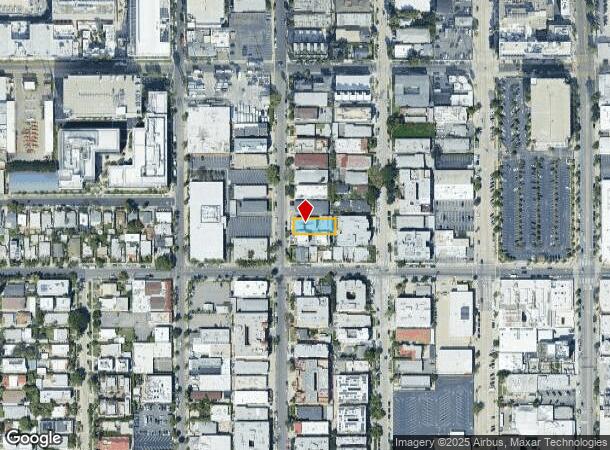 912 N Hudson Ave, Los Angeles, CA Parcel Map