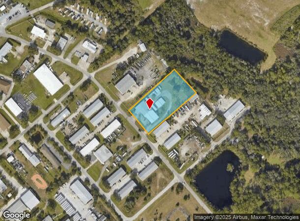  1721 Langley Ave, Deland, FL Parcel Map