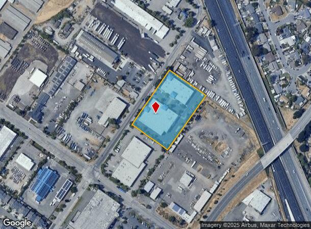  850 Lindberg Ln, Petaluma, CA Parcel Map