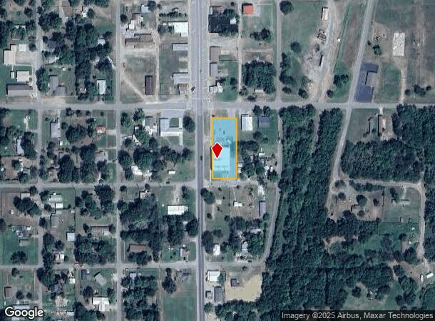 202 S 2Nd St, Porum, OK Parcel Map
