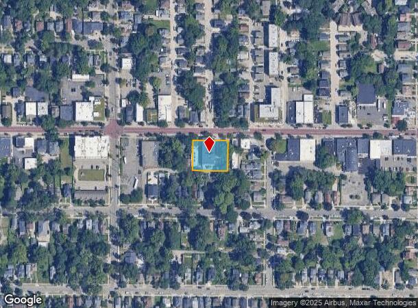 1034 Wealthy St Se, Grand Rapids, MI Parcel Map