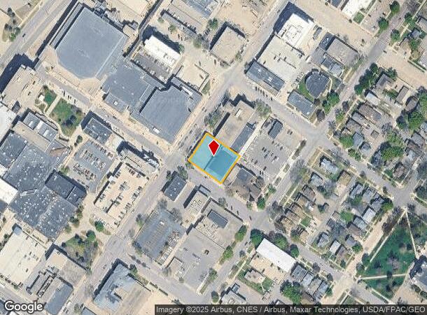  206 E Hickory St, Mankato, MN Parcel Map