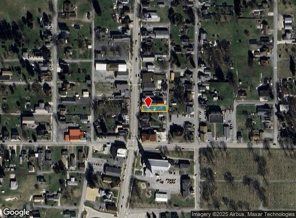  117 N Main St, Carrolltown, PA Parcel Map