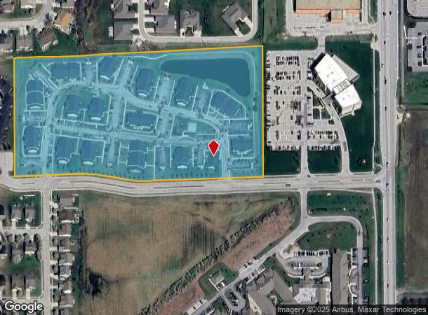 3131 Clary Xing, Greenwood, IN Parcel Map