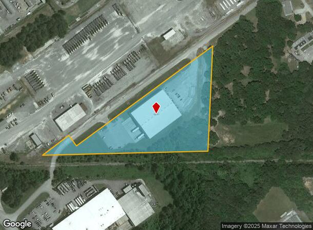  301 Montclair St, Tullahoma, TN Parcel Map