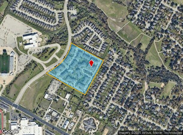 413 Swenson Farms Blvd, Pflugerville, TX Parcel Map