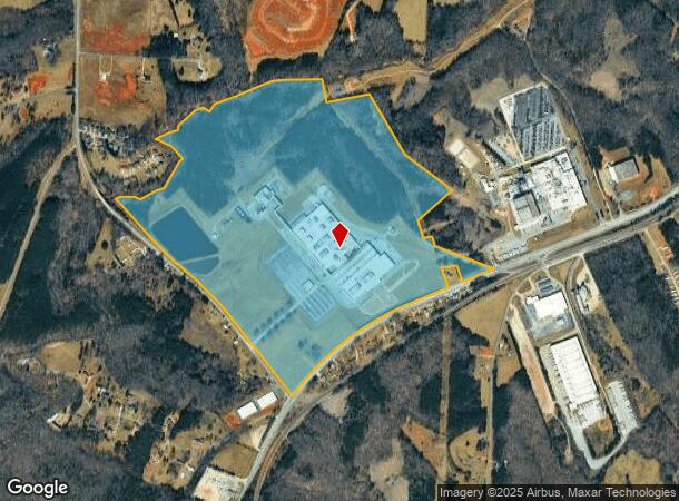  100 Timken Rd, Gaffney, SC Parcel Map
