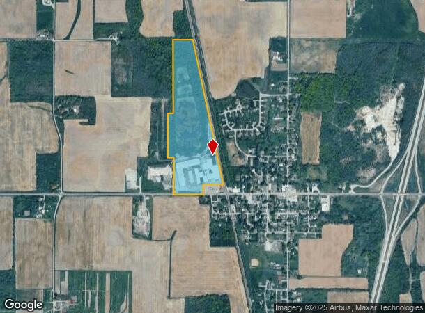 400 W Main St, Mount Summit, IN Parcel Map