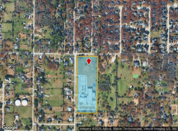  3095 Johnson Rd, Southlake, TX Parcel Map