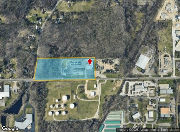  20645 Ireland Rd, South Bend, IN Parcel Map