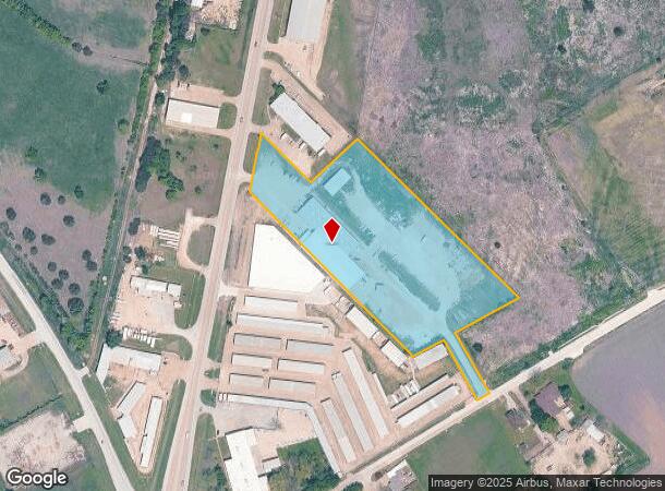  2600 N Kaufman St, Ennis, TX Parcel Map